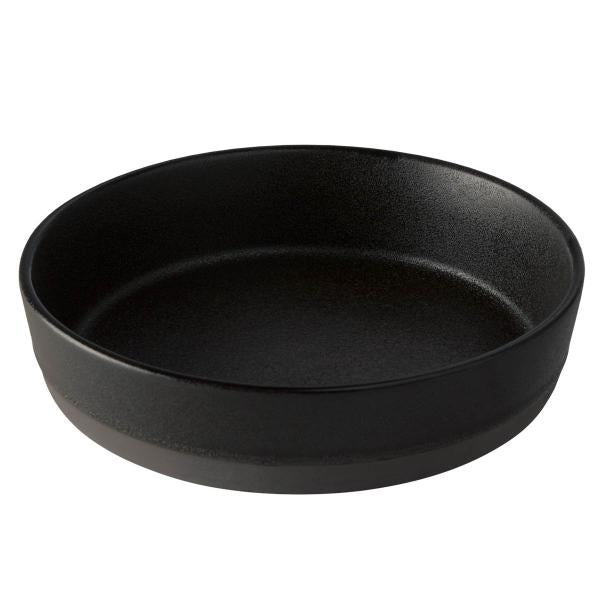 RAW Titanium Black suppetallerken 19,4 cm