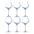 Sublym rødvinsglass 6 stk 60 cl klar