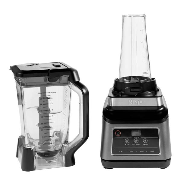 2-i-1 blender m/auto iQ 2,1/0,7L svart/sølv