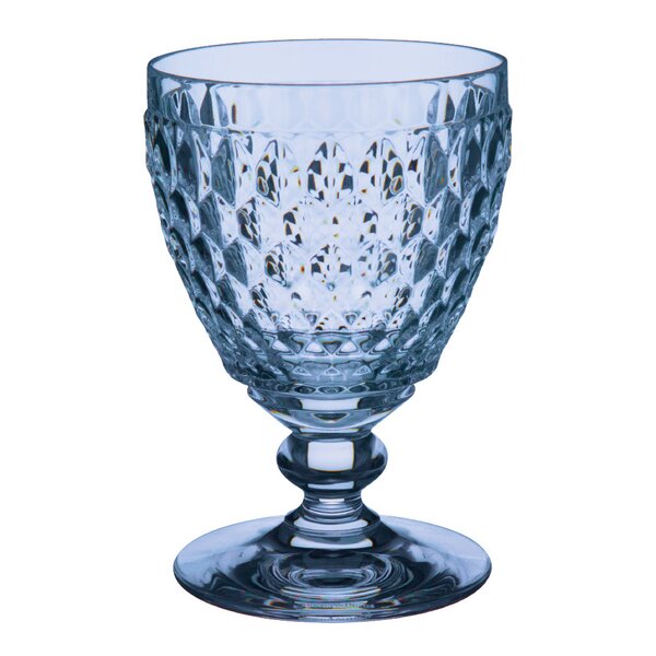 Boston hvitvinsglass 23 cl blå