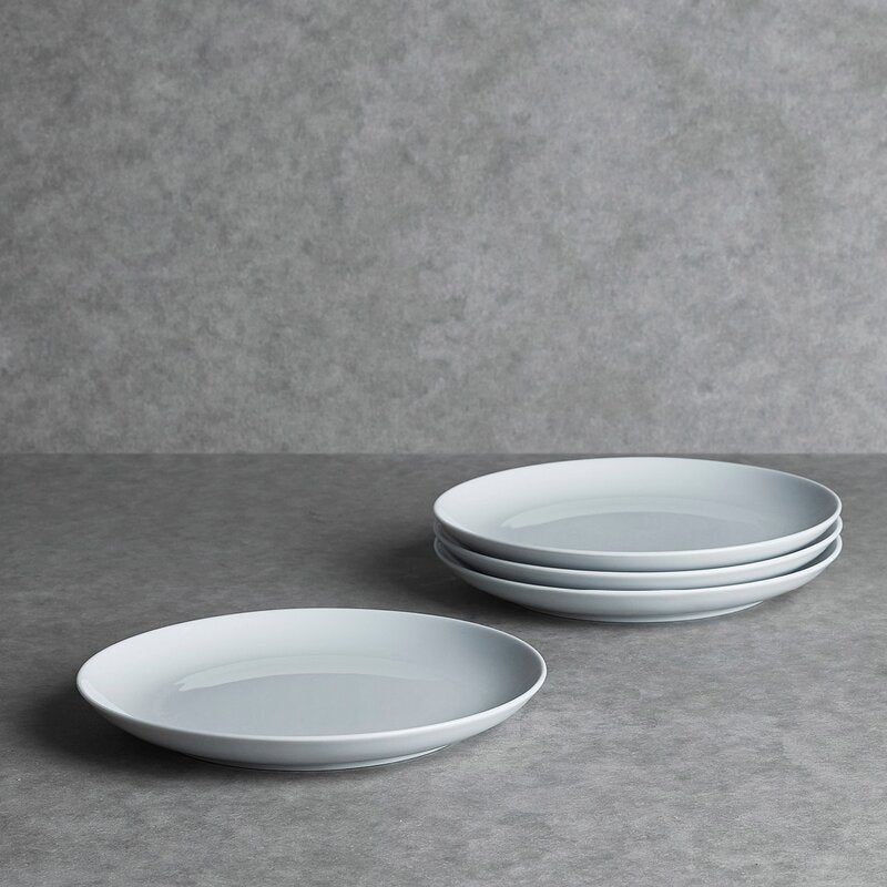 Atelier tallerken 22 cm 4 stk super white