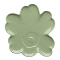 Unikko asjett 20 cm blomsterform sage