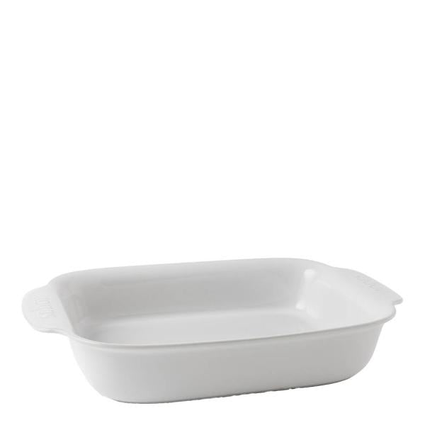Ildfast form 42x26 cm hvit