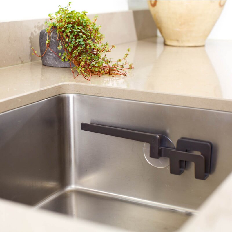Do-Dish holder til oppvaskklut/svamp 24 cm grafittgrå