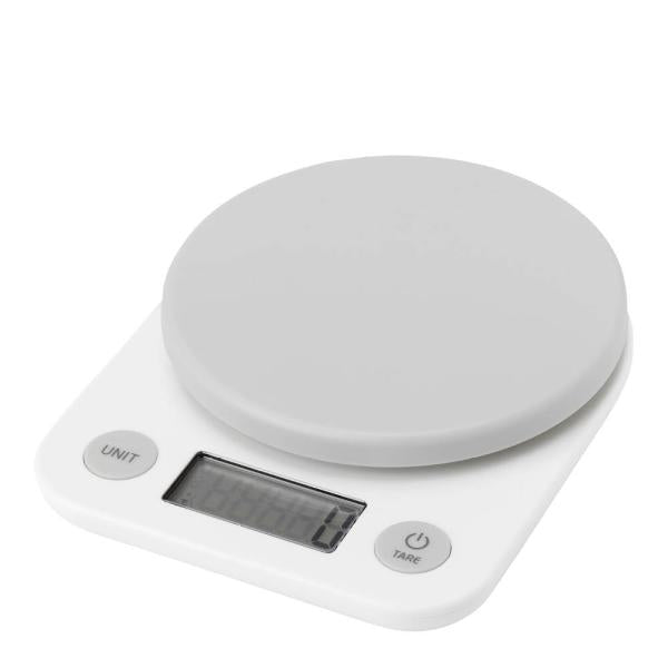 FOODIE kjøkkenvekt 0,5 kg hvit