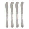 Mora smørkniv 17 cm 4 stk sølvfinish