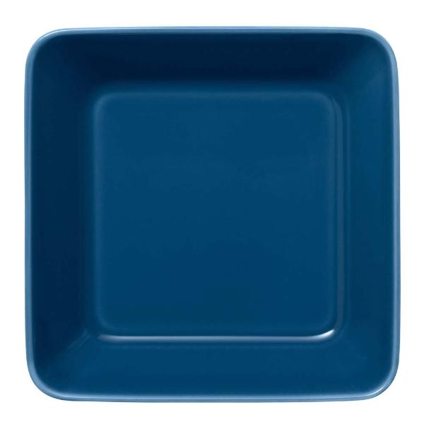 Teema fat 16x16cm vintage blå