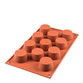 Silikonform mini muffins 11 stk 5,1x2,8 cm
