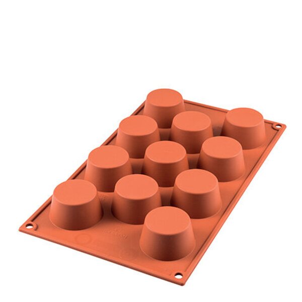 Silikonform mini muffins 11 stk 5,1x2,8 cm