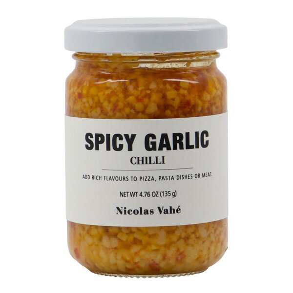 Krydret hvitløk chilliolje 135 g