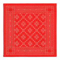 Åttebladrose serviett 35x35 cm rød