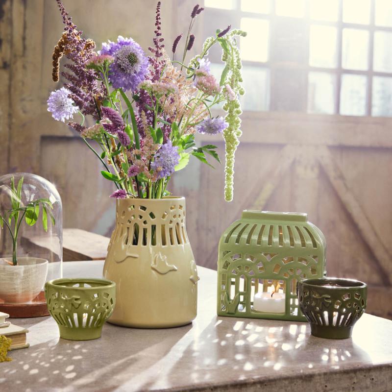 Orangery vase 18 cm sweet honey