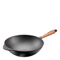 Wokpanne støpejern 32 cm