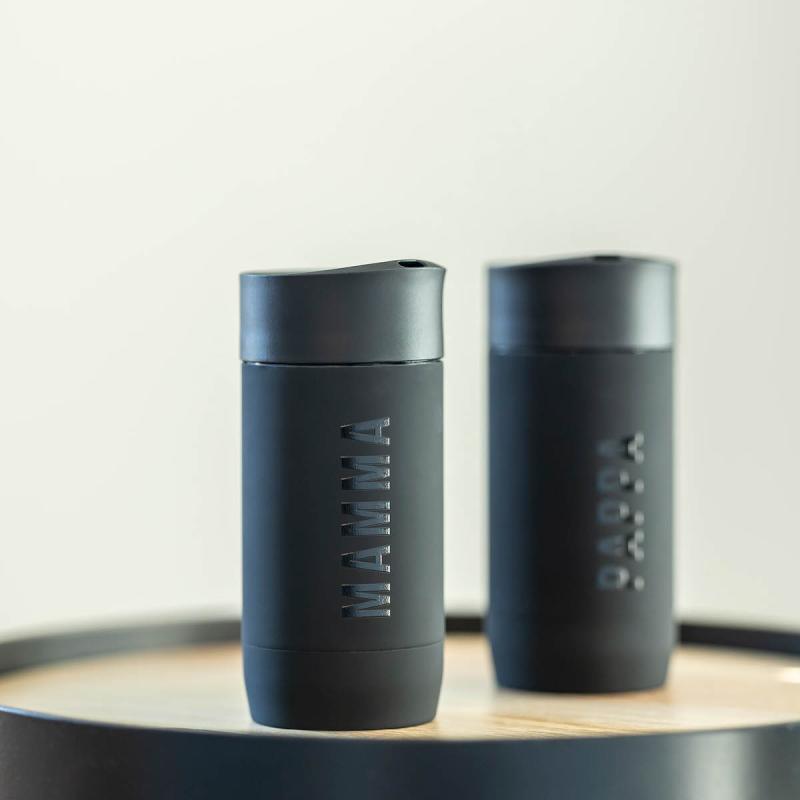 Termokopp 24 cl mamma svart