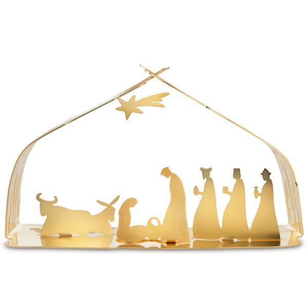 Bark julepynt krybbe gull