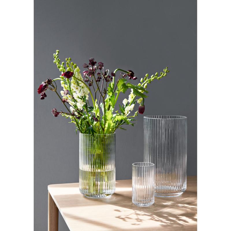 Vase h31 cm klar