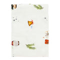 Juleduk 140x350 cm christmas days red