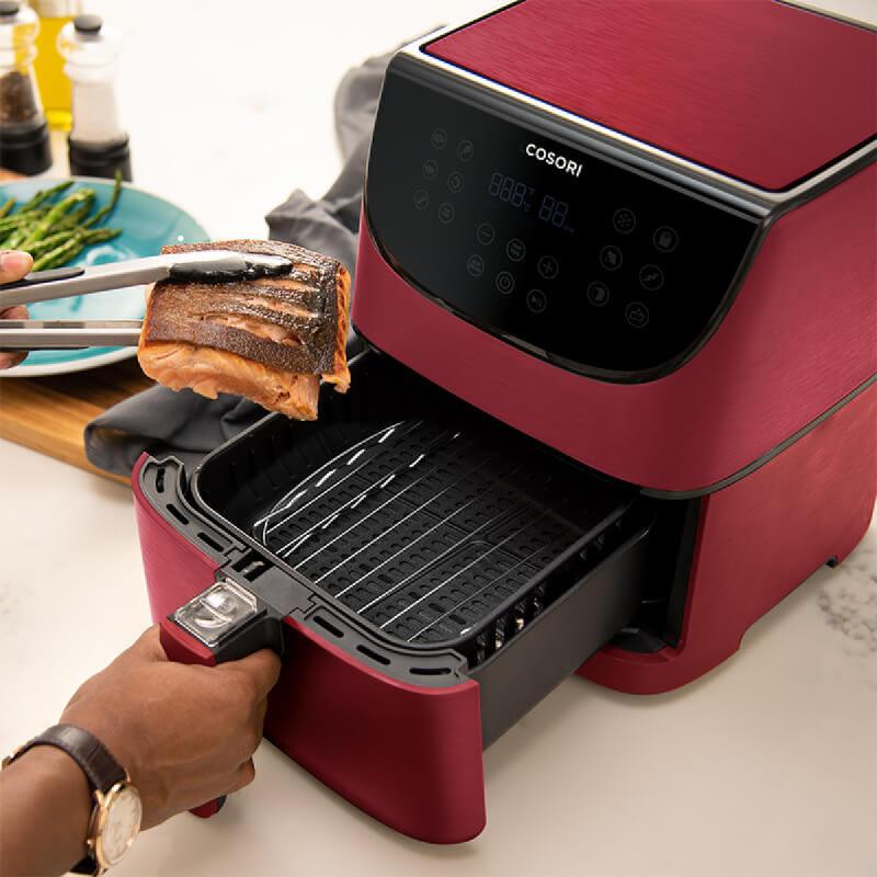 Cosori Premium airfryer 5,5L 2,2 kg rød