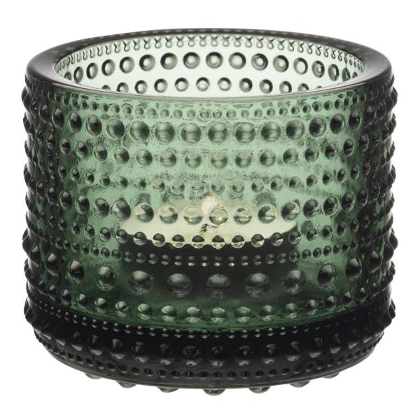 Kastehelmi lyslykt 64 mm furugrønn