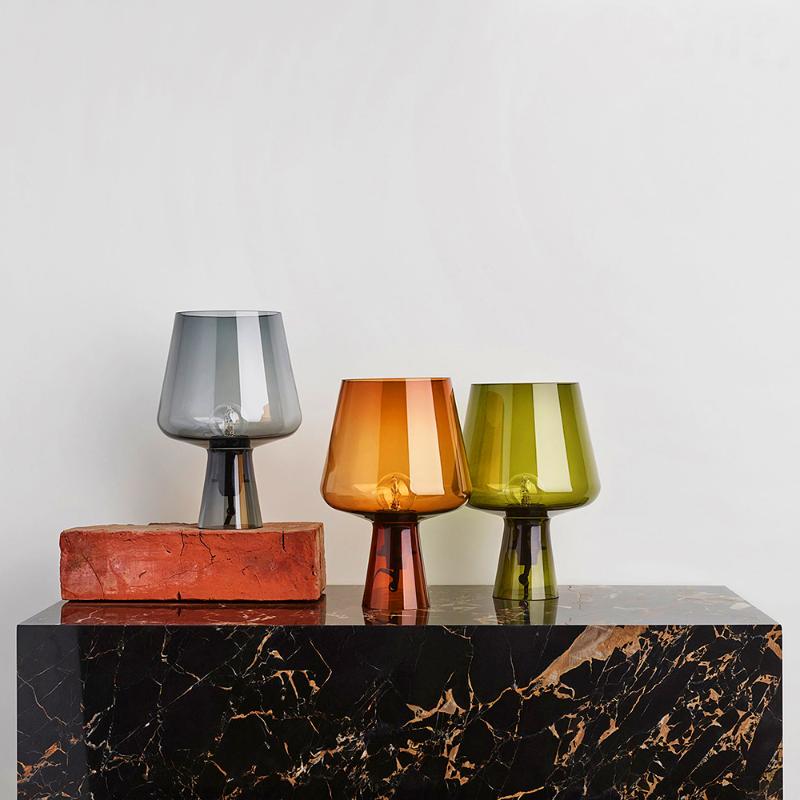 Leimu lampe 24x16,5 cm grå