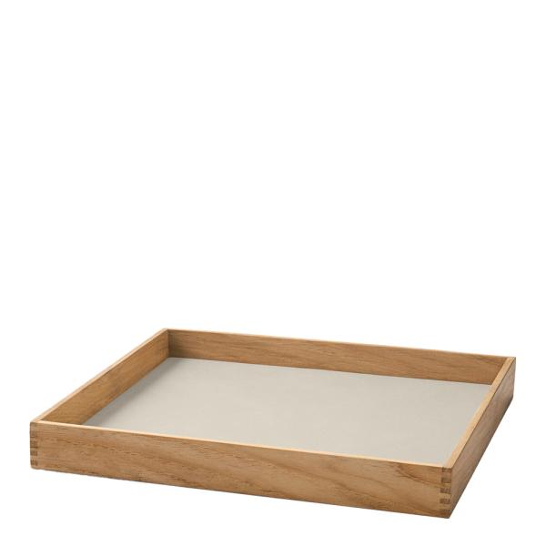 Even teak brett 29,4x29,4 cm nupo oyster white