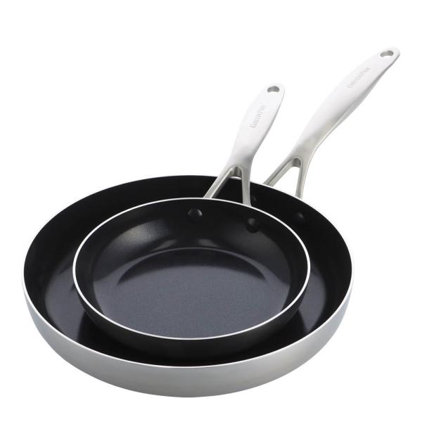 Geneva stekepannesett 20/28 cm stål