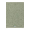 Håndkle velour jacquard 30x50 cm vintage green