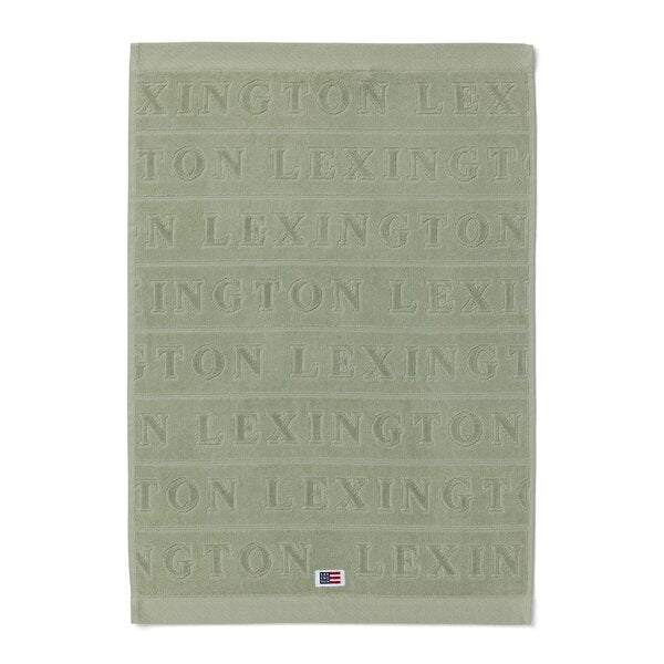 Håndkle velour jacquard 30x50 cm vintage green