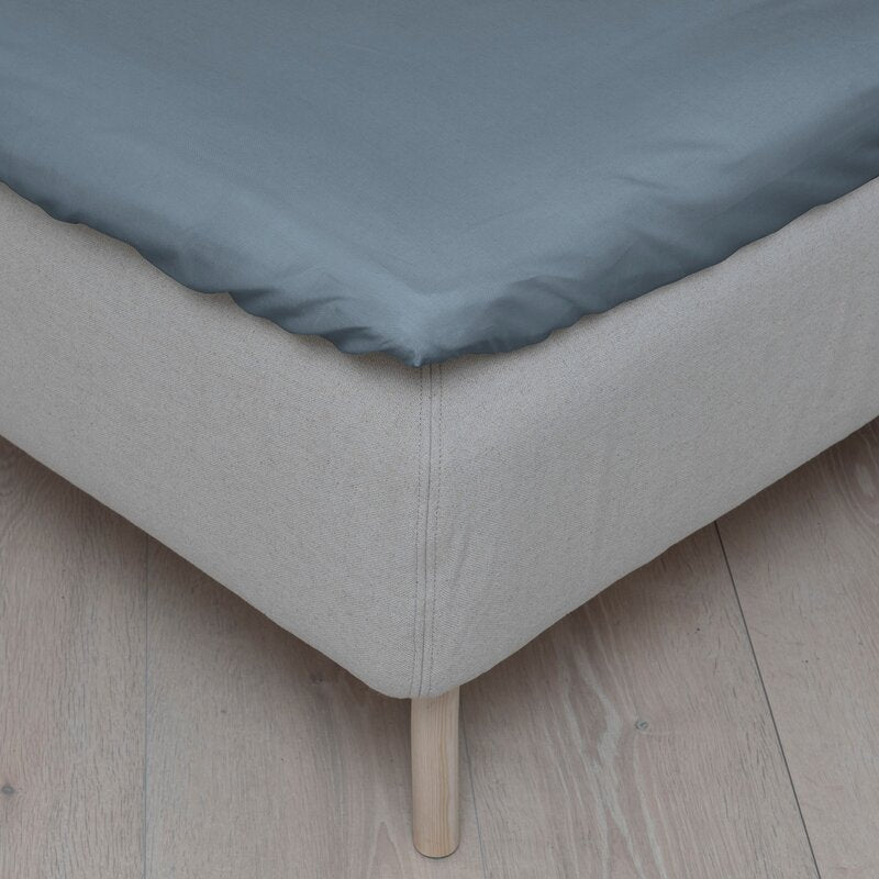 Formsydd laken 90x200 cm jeansblå