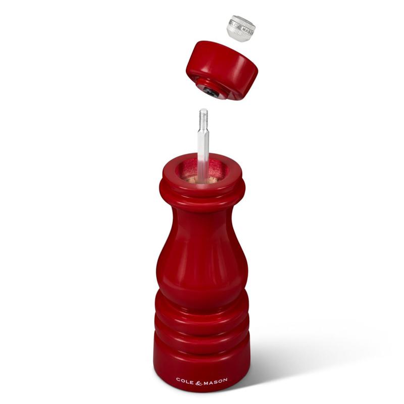 London pepperkvern 18 cm rød