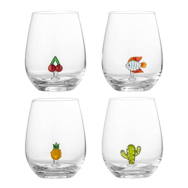 Misa drikkeglass 56 cl 4 stk frukt