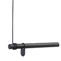 Swing Wall garderobestang 50 cm svart eik/svart