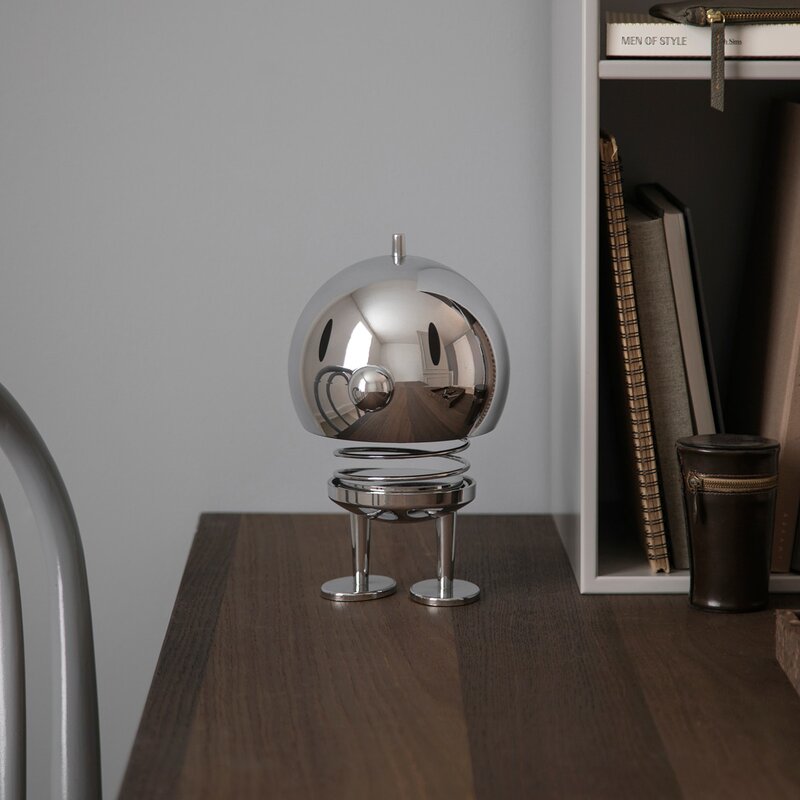 LED lampe XL 23 cm chrome