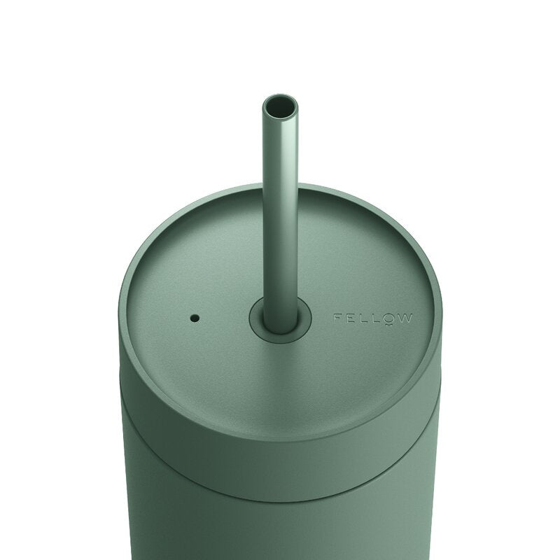 Carter Cold Desert Capsule tumbler med sugerør 590 ml smoke green