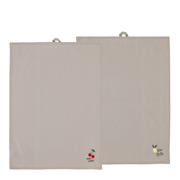 Bistro kjøkkenhåndkle 50x70 cm 2 stk green