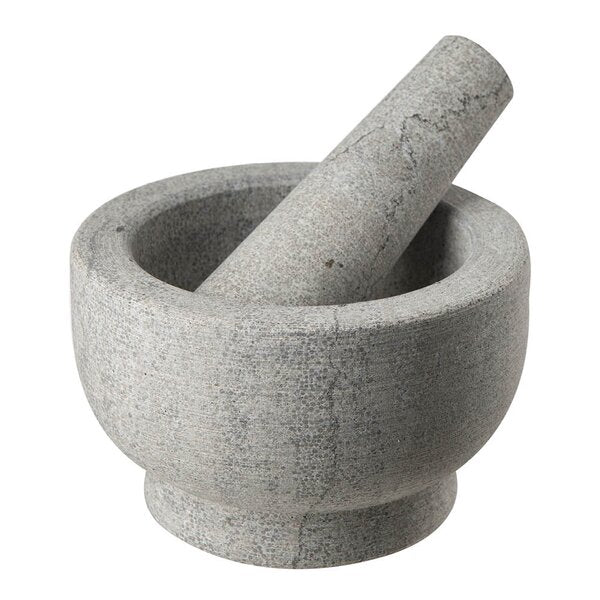 Stone morter 13 cm grå