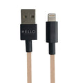 Tech Favourite kabel lightning 1m beige