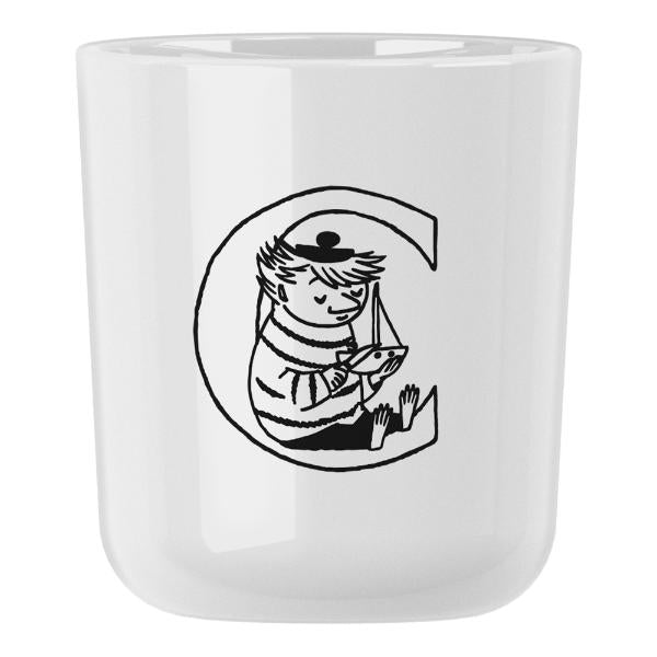 Moomin ABC krus C 20 cl hvit