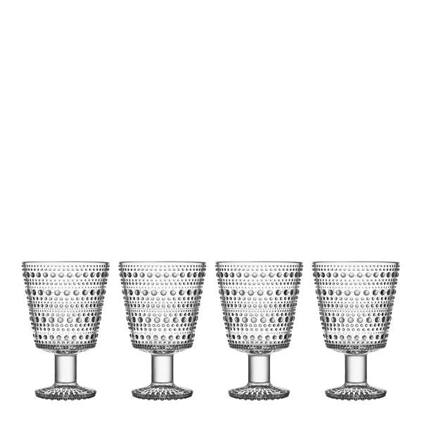 Kastehelmi universalglass 26 cl 4 stk klar