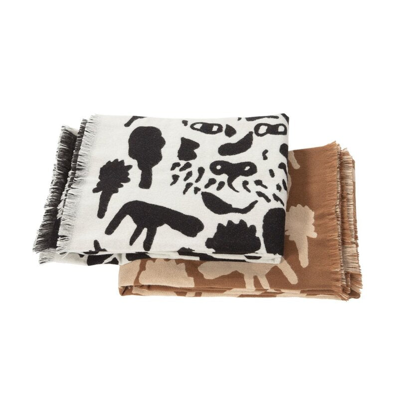 Oiva Toikka Collection pledd cheetah brun