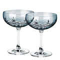 Crispy Gatsby champagneskål 30 cl 2 stk sapphire