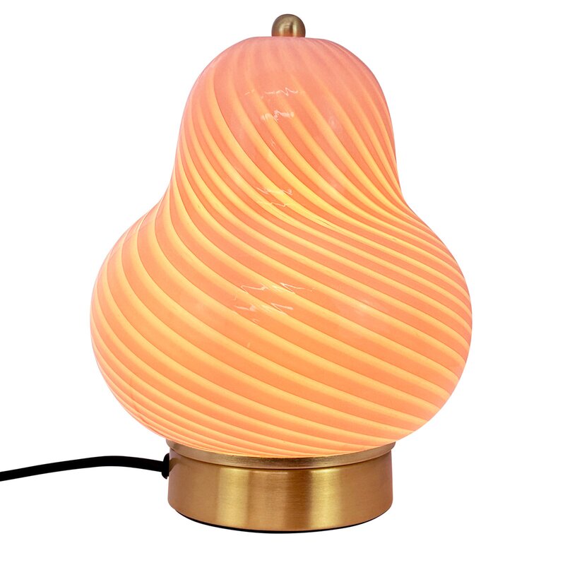 Lucy bordlampe 21,5 cm lyserød