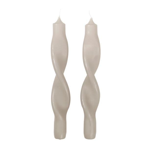 Twist vridde lys 2,4x23 cm 2 stk rainy day grey