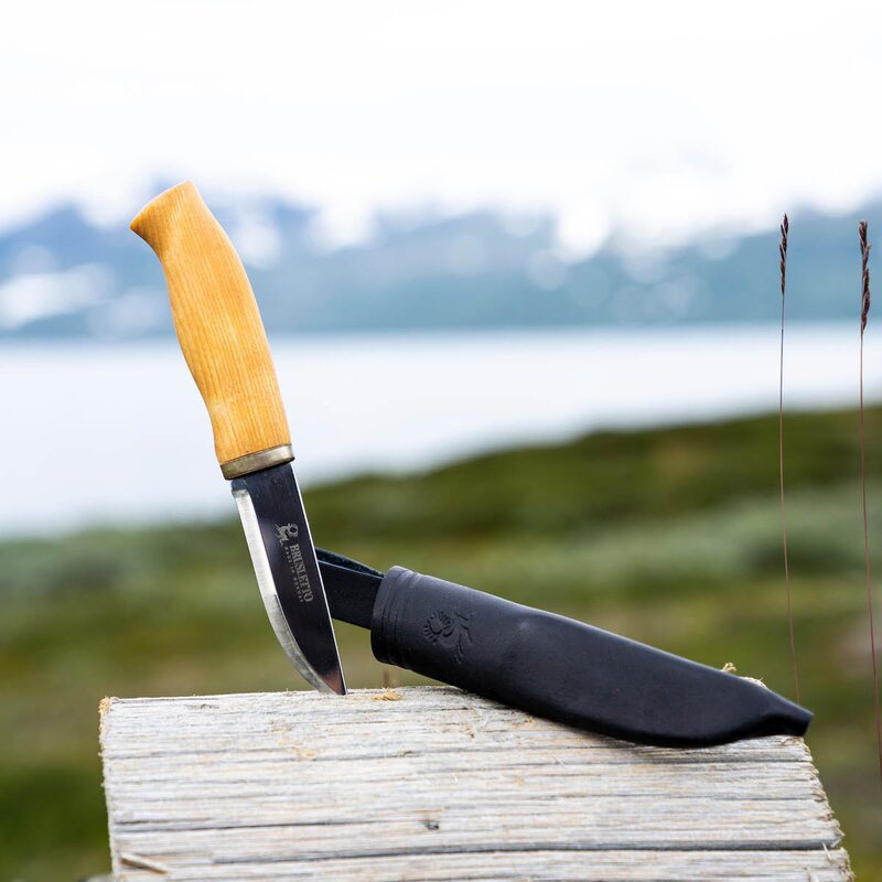 Bruslettokniven allroundkniv 20,5 cm bjørk