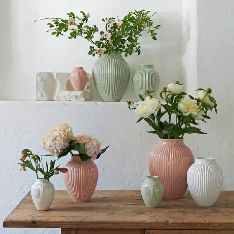 Ripple vase 27 cm mintgrønn