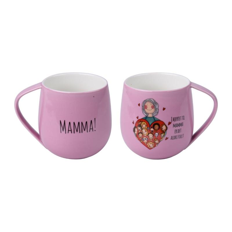 Mamma krus 40 cl rosa