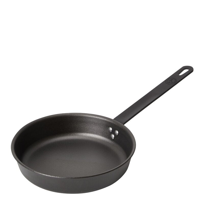 Stekepanne i kullstål 24 cm svart