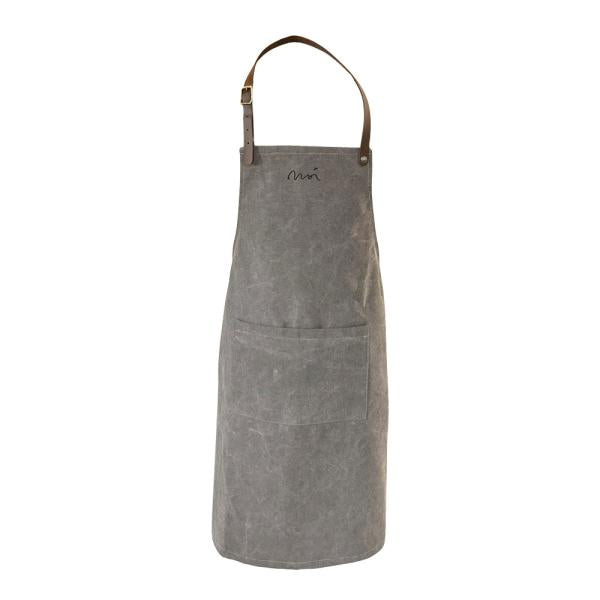 Moi forkle canvas grå/brun