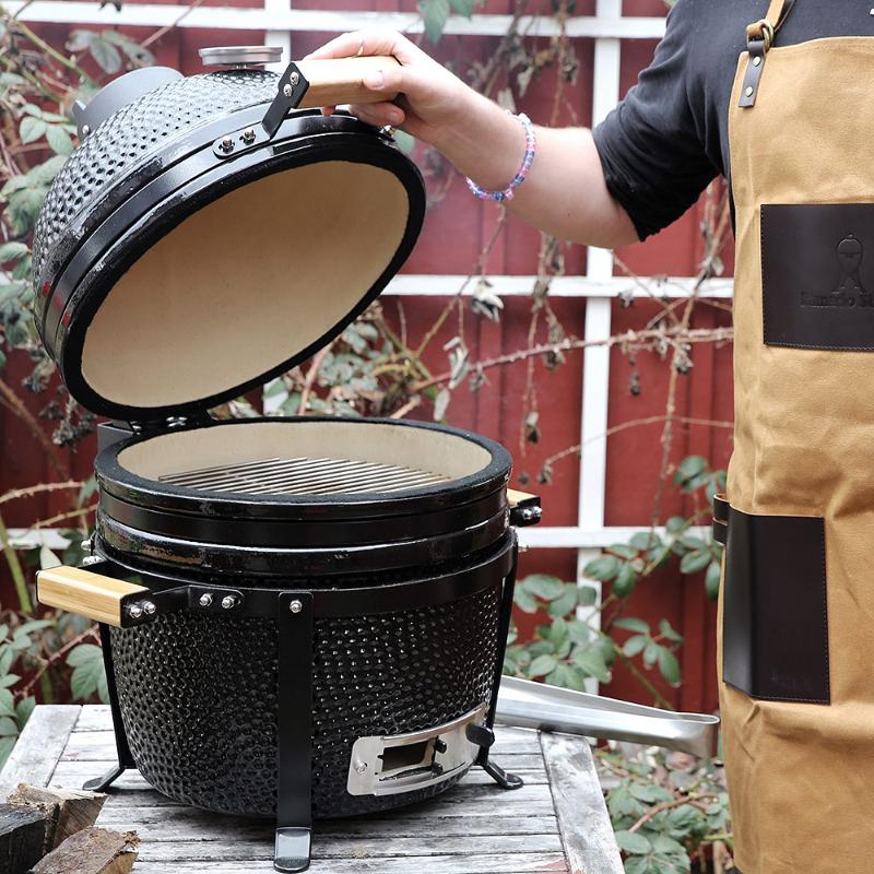 Junior 15 kullgrill svart