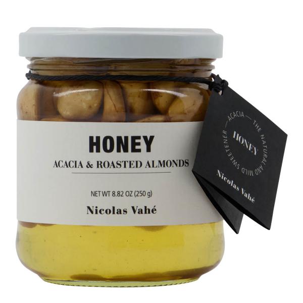 Akasiehonning ristede mandler 250g